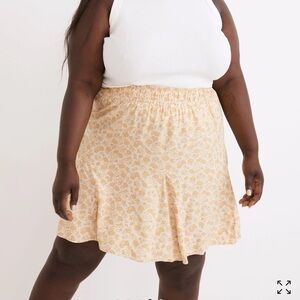 Pull On Swing Mini Skirt in Piccola Floral